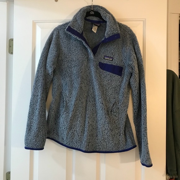 Patagonia Jackets & Blazers - Barely worn Patagonia fluffy quarter button